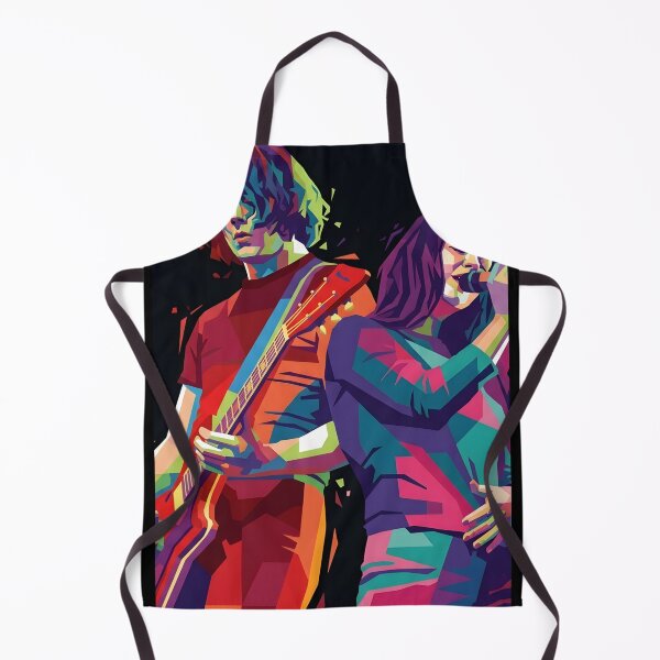 Aperçu de l'œuvre Le pop art des White Stripes créée et vendue par Kindcorner.