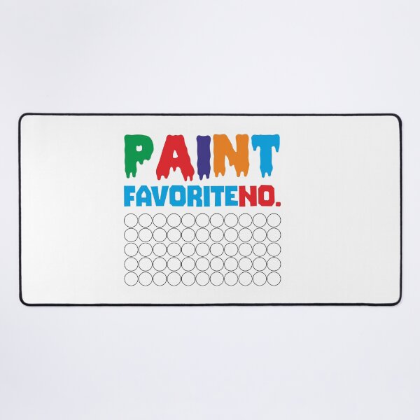 Item preview, I PAINT LUCKY NO. - INFORMATIVE, TYPOGRAPHY, LOVE, COLOR, PAINT designed and sold by 440CREATIVES.