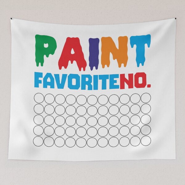 Item preview, I PAINT LUCKY NO. - INFORMATIVE, TYPOGRAPHY, LOVE, COLOR, PAINT designed and sold by 440CREATIVES.