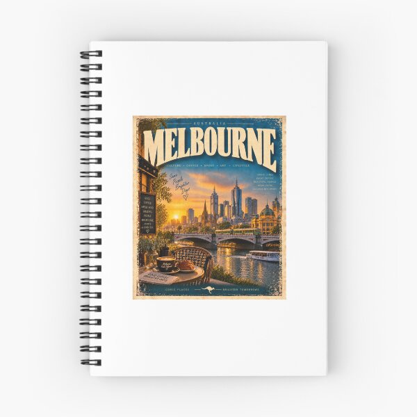 Artikelvorschau, Melbourne, Australien – Vintage City entworfen und verkauft von Fleetwood1994.