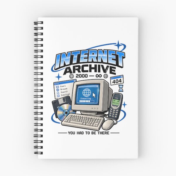 Item preview, Culture Internet Archive Y2K Retro Nostalgia designed and sold by Orbit Ink.