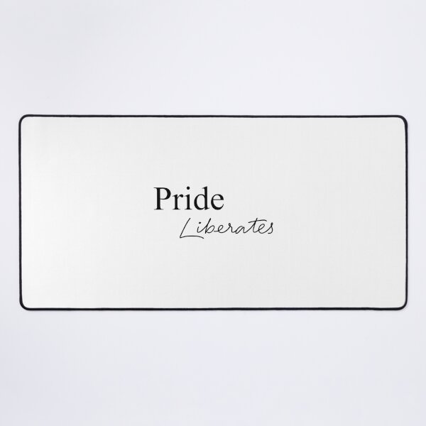 Item preview, Pride Liberates Inspirational LGBTQ+ Equality and Freedom Design designed and sold by T-Goat.