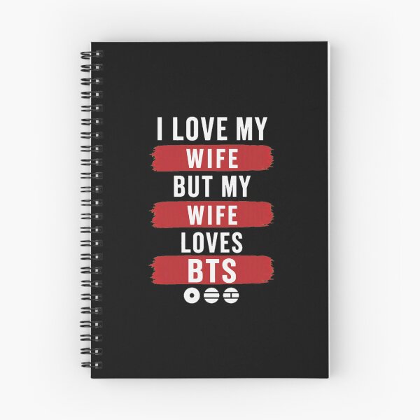 Item preview, Wife Loves BTS Funny Marriage Relationship designed and sold by Gardunodsf.