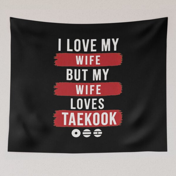 Item preview, Wife Loves Taekook Fan  designed and sold by ObannionSier.