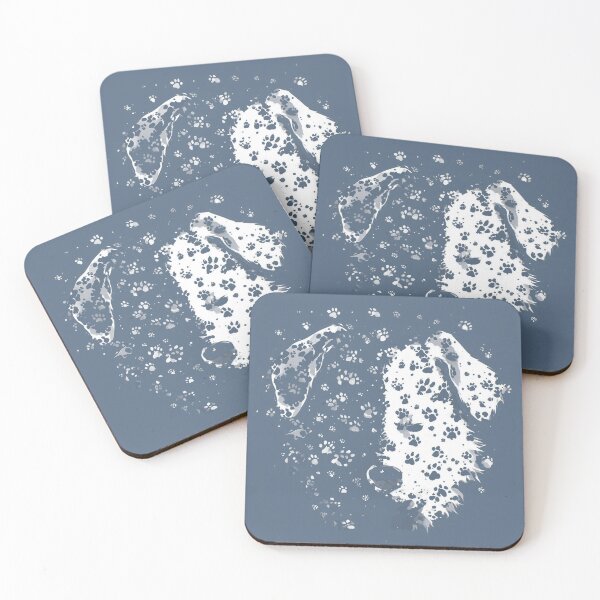 Item preview, Dogs Paw Print Black and White  designed and sold by skykarrot.