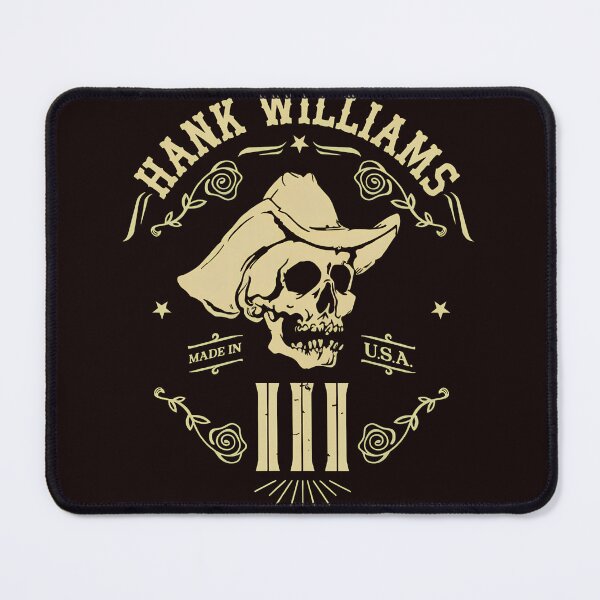 Item preview, Skull Cowboy Hat Hank Williams III Tribute Art designed and sold by OnofriettiKenne.