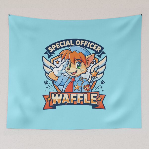 Item preview, Waffle - Tail Concerto designed and sold by Spooky Sugar.