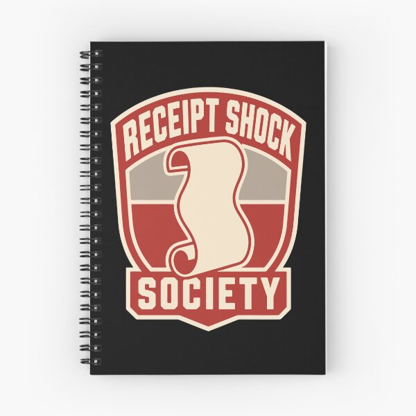 Item preview, Receipt Shock Society Grocery Cost Humor designed and sold by cursotti.