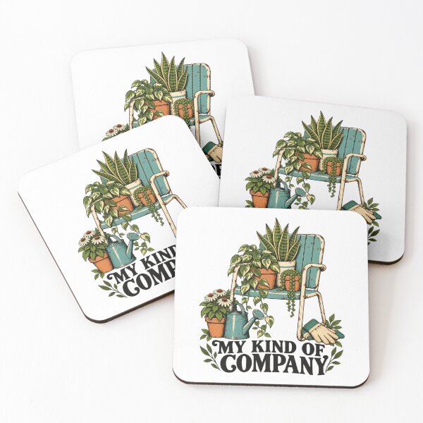 Item preview, My Kind of Company – Vintage Introverted Gardener designed and sold by urbinet.
