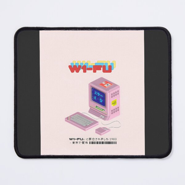 Item preview, Funny W FU Computer Design in Pink - Humorous Tech Graphic designed and sold by BaraaHisham.