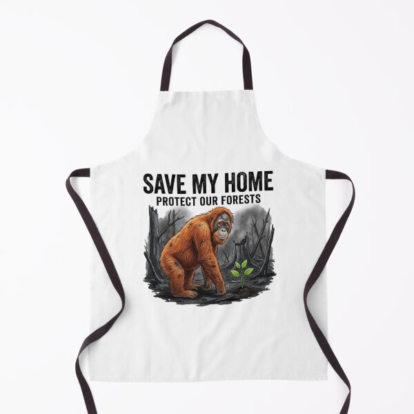 Item preview, Save My Home Protect Our Forests Orangutan Rainforest Conservation designed and sold by carestazafeli.