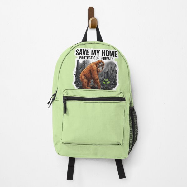 Item preview, Save My Home Protect Our Forests Orangutan Rainforest Conservation designed and sold by carestazafeli.