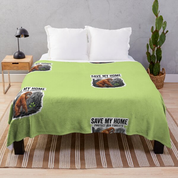 Item preview, Save My Home Protect Our Forests Orangutan Rainforest Conservation designed and sold by carestazafeli.