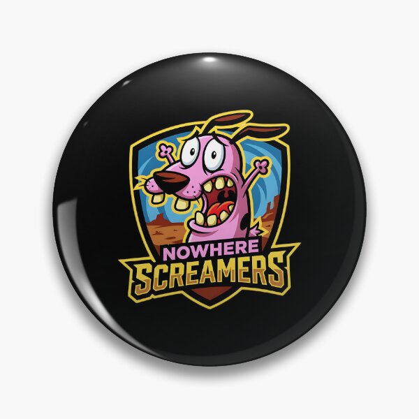 Item preview, Courage the Cowardly Dog Logo designed and sold by Kate McGovern.
