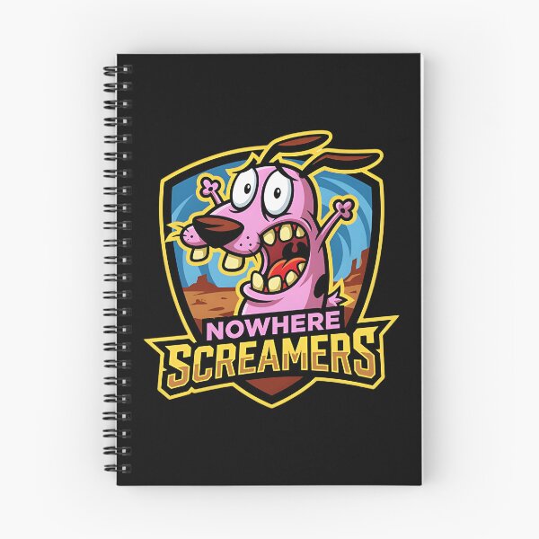 Item preview, Courage the Cowardly Dog Logo designed and sold by Kate McGovern.