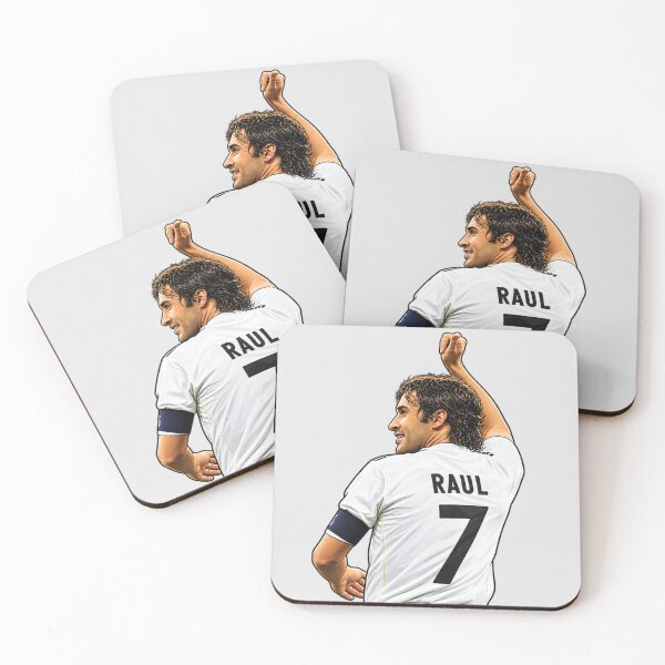 Item preview, Raúl González Real Madrid 7 designed and sold by VRedBaller.