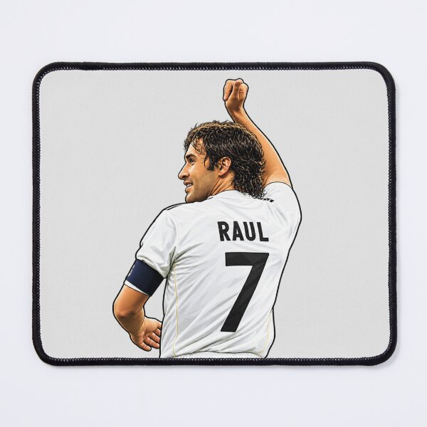 Item preview, Raúl González Real Madrid 7 designed and sold by VRedBaller.