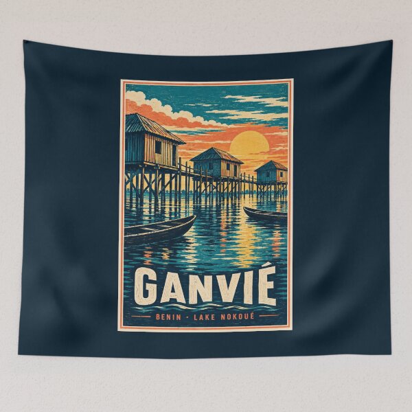 Item preview, Ganvié - Benin - Lake Nokoué designed and sold by GoodOldVintage.