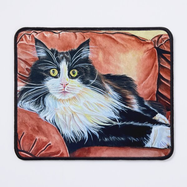 Item preview, Cinder (Cat portrait) designed and sold by npellegrini.