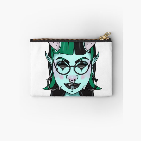 Item preview, Monster Mash Mint Horned Gothic Girl designed and sold by EmilyBoo-Draws.