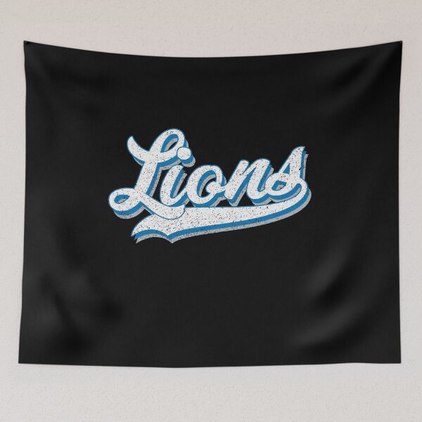 Item preview, Vintage Lions Script Distressed Football Sports Team Spirit designed and sold by RockTheFeal.