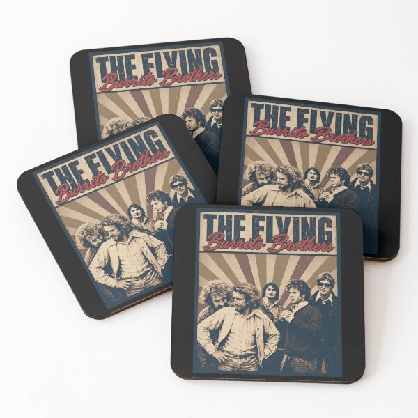 Item preview, The Flying Burrito Brothers designed and sold by FloraPlantTees.
