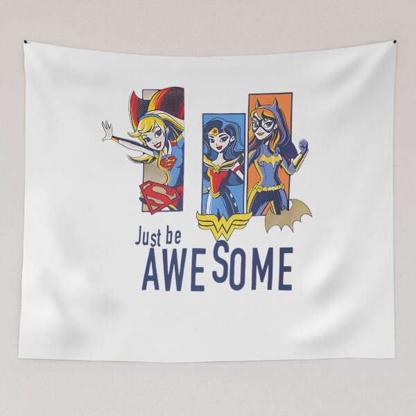 Item preview, Super Hero Girls Just Be Awesome designed and sold by Kate McGovern.