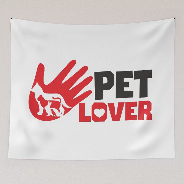 Item preview, Pet Lover Typography Design | Dog Cat Animal Lover Gift | Cute Pet Parent Art designed and sold by 440CREATIVES.