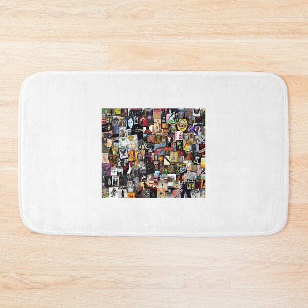 Item preview, Rock Vinyl Record Collage Retro Music Artwork designed and sold by T-Goat.