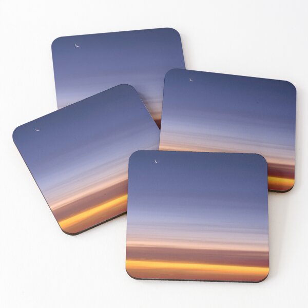 Item preview, Crescent Moon Above The Sunrise designed and sold by Kasia Design.