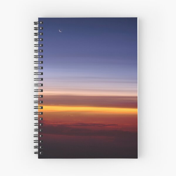 Item preview, Crescent Moon Above The Sunrise designed and sold by Kasia Design.