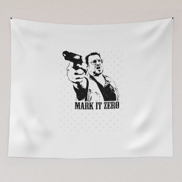 Item preview, The Big Lebowski Mark It Zero T-Shirt Essential designed and sold by OMAR12389.