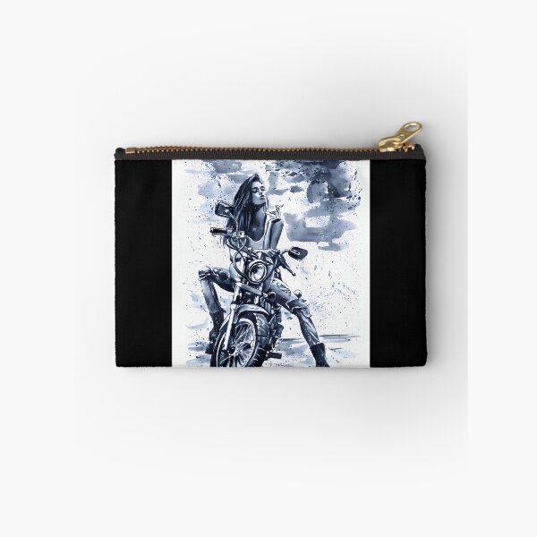 Item preview, Biker Girl Painting Fashion Cool designed and sold by KristinNorma.