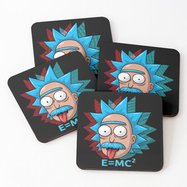 Item preview, Rick and Morty Einstein E=MC2 Genius Sci-Fi Fan Art designed and sold by InGame Basketball.