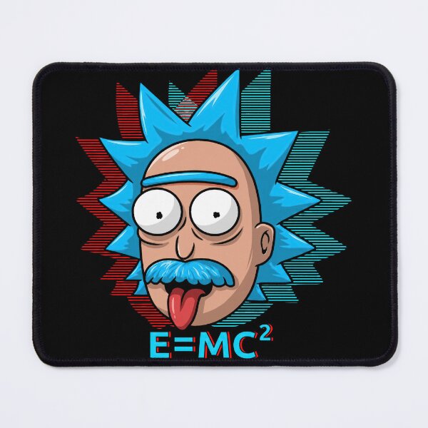 Item preview, Rick and Morty Einstein E=MC2 Genius Sci-Fi Fan Art designed and sold by InGame Basketball.