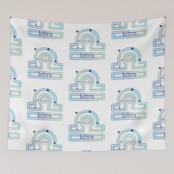 Item preview, Libra - blue & green designed and sold by priyankajustine.