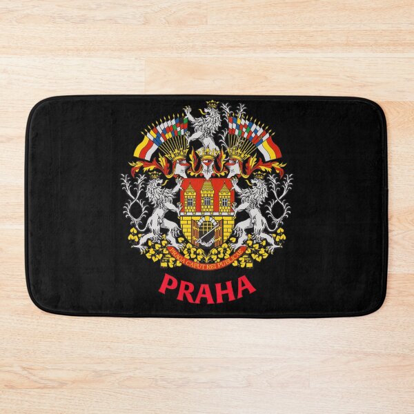 Item preview, Prague Coat of Arms Praha Czechia designed and sold by Retr0Tshirts.