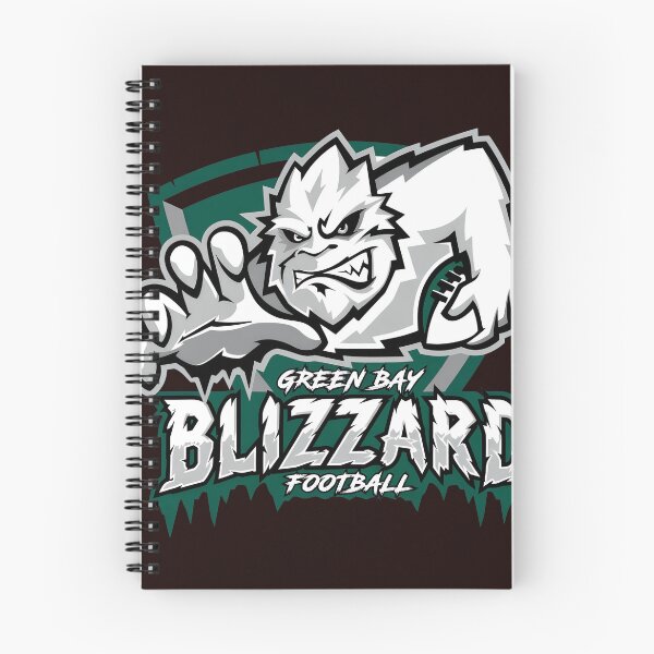 Item preview, Green Bay Blizzard Football Mascot Graphic designed and sold by GoffJennie.