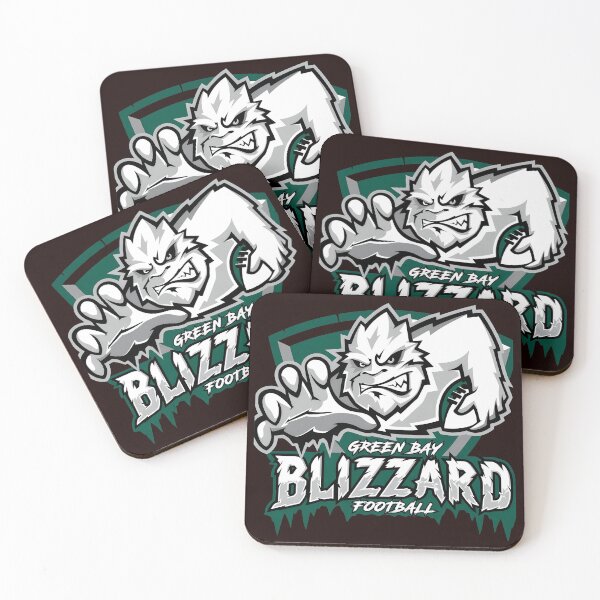 Item preview, Green Bay Blizzard Football Mascot Graphic designed and sold by GoffJennie.