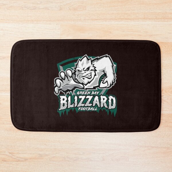 Item preview, Green Bay Blizzard Football Mascot Graphic designed and sold by GoffJennie.