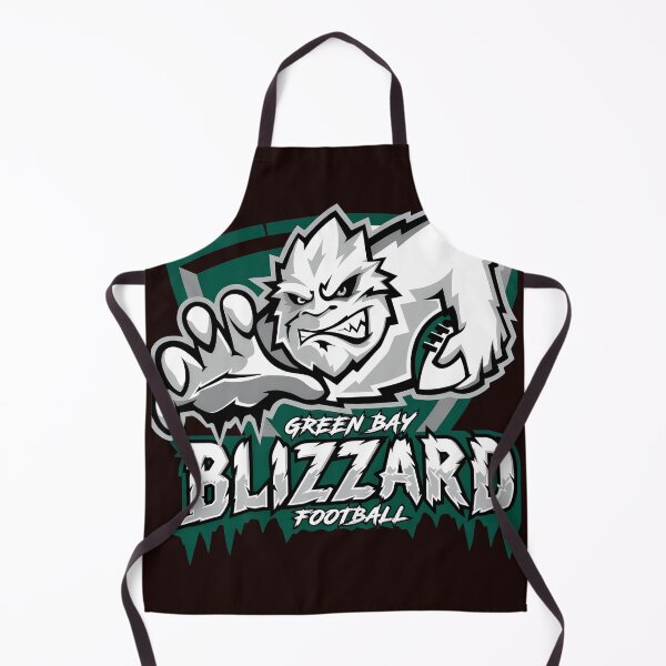 Item preview, Green Bay Blizzard Football Mascot Graphic designed and sold by GoffJennie.