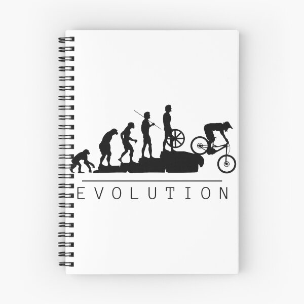 Item preview, Mountain Bike Evolution Graphic Design for Outdoor Enthusiasts designed and sold by iGodGamer.