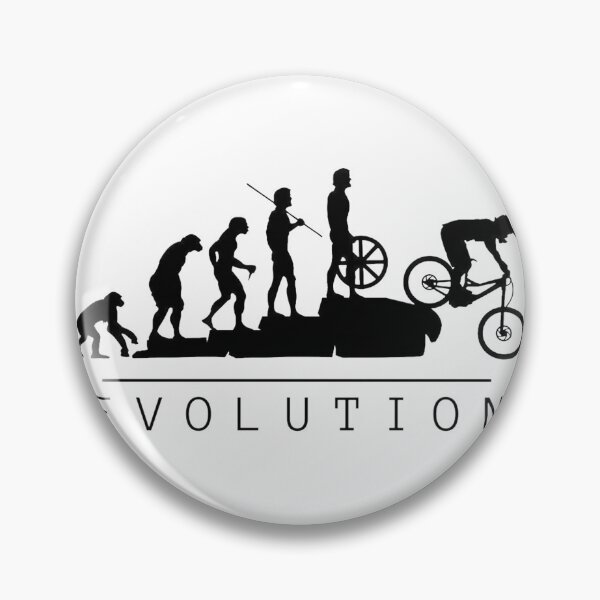 Item preview, Mountain Bike Evolution Graphic Design for Outdoor Enthusiasts designed and sold by iGodGamer.