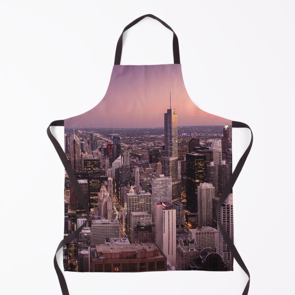 Item preview, Chicago Skyline at Sunset designed and sold by David Bowman.
