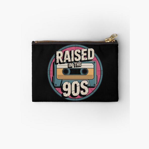 Item preview, Raised in the 90s Vintage Cassette Tape Retro 90s Kid Gift T-Shirt designed and sold by louda02.