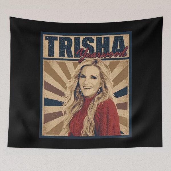Aperçu de l'œuvre Trisha Yearwood créée et vendue par FloraPlantTees.