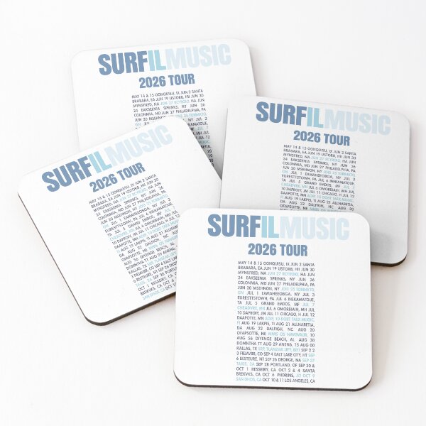 Item preview, Surf Film Music 2026 Tour Dates designed and sold by CSarang.
