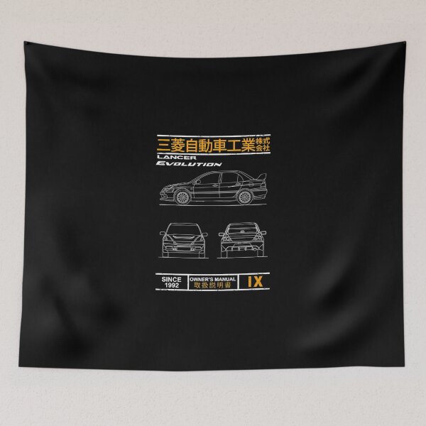 Item preview, Blueprint Of The Evolution Ix designed and sold by KristinNorma.