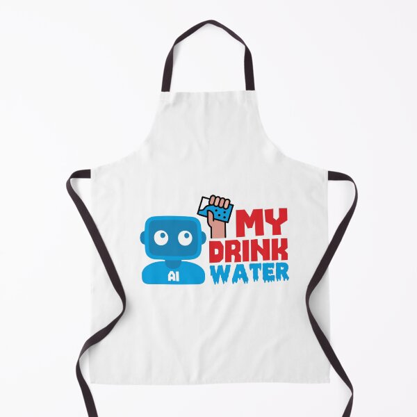 Item preview, MY DRINK WATER - STICKER, AI, IT, INFORMATIVE, TYPOGRAPHY, WARN, CARE designed and sold by 440CREATIVES.