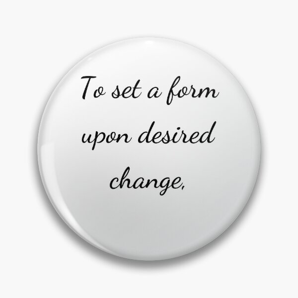 Item preview, “To set a form upon desired change,” - handwriting black designed and sold by ariksworld.